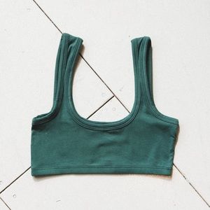 ARQ WIDE STRAP BRA FERN SZ SMALL